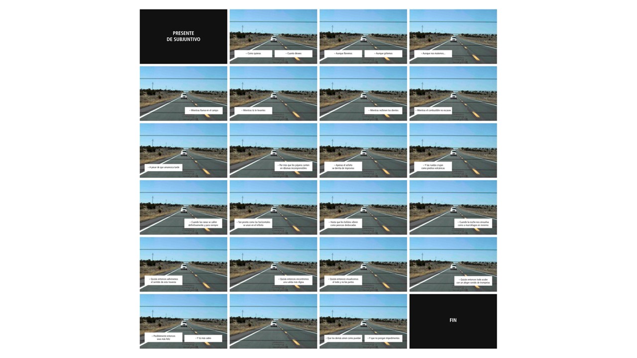 Presente del subjuntivo, 2017. Foto digital. Ed. 3.