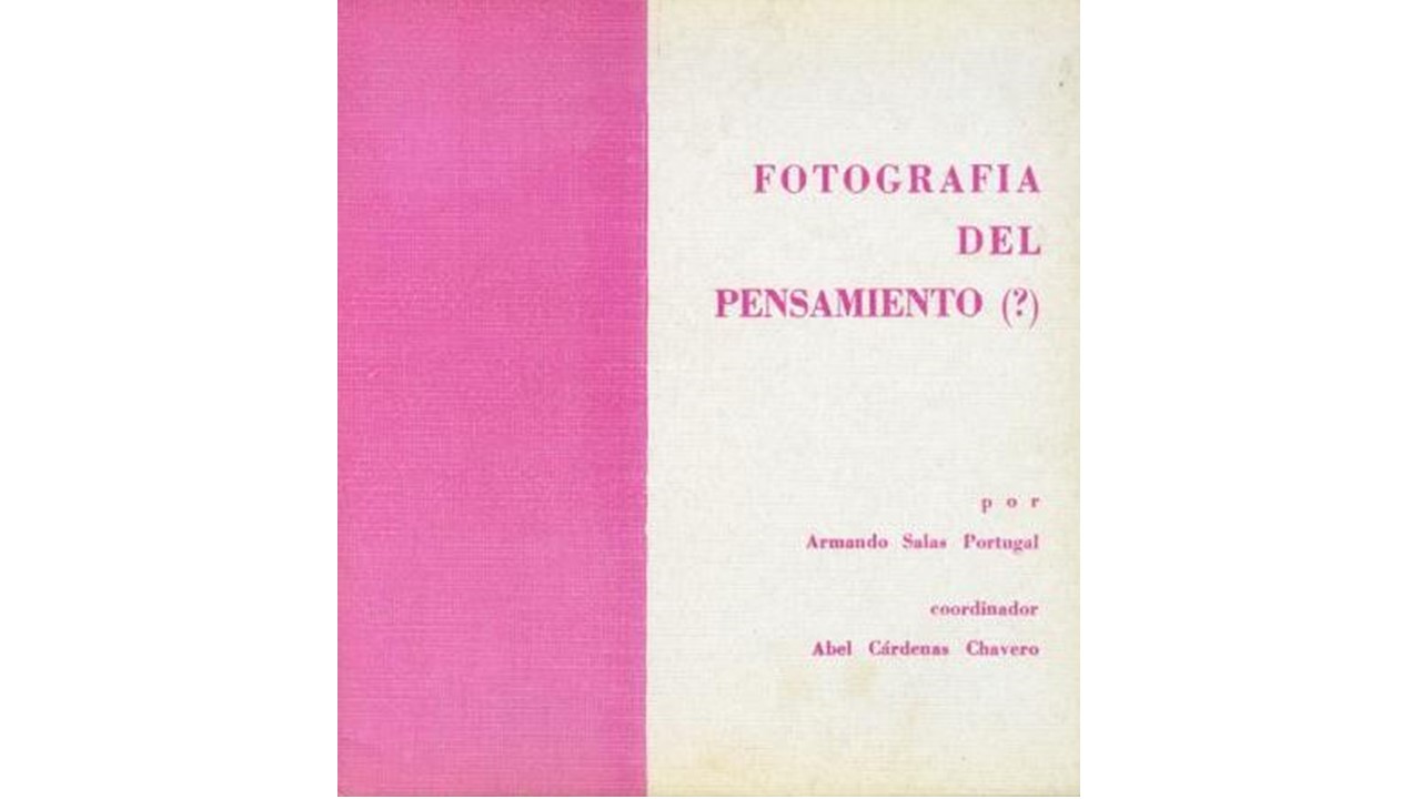 Photo-book "Fotografía del Pensamiento (?)", 1968. Orión publishing house. 24,5 x 23,6 cm.
