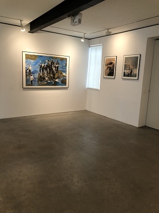 Installation view.