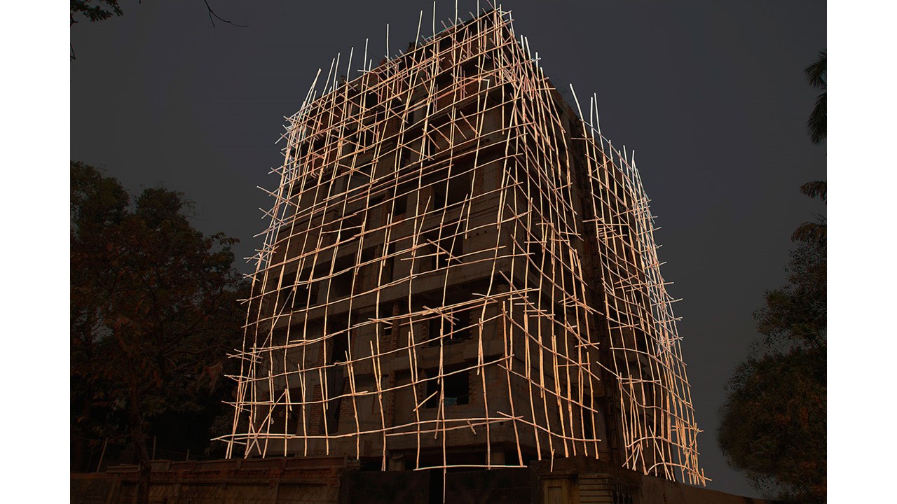 Scaffolding 1, 2016. Impresión Ultrachrome con tintas minerales s/ papel Hahnemühle. 54x66 cm.1/5.