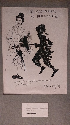 F. Ehrenberg. "Ilustración de Avelino Arredondo", 1978. Dibujo a pluma y tinta, 31 x 23 cm.
