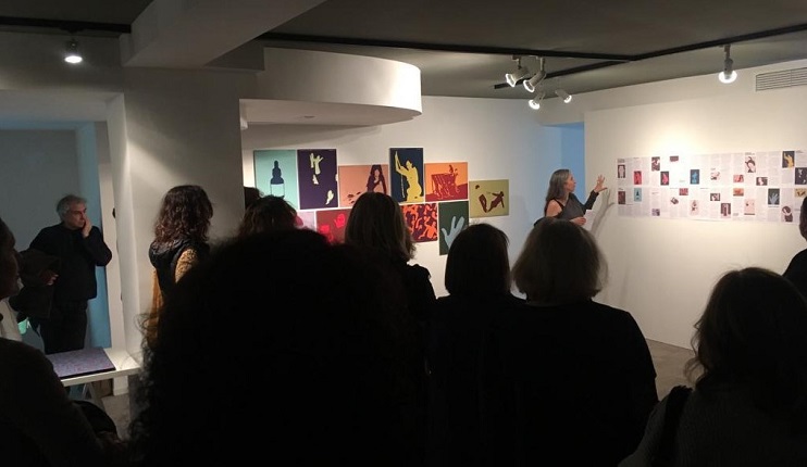 Photograph of the opening.
