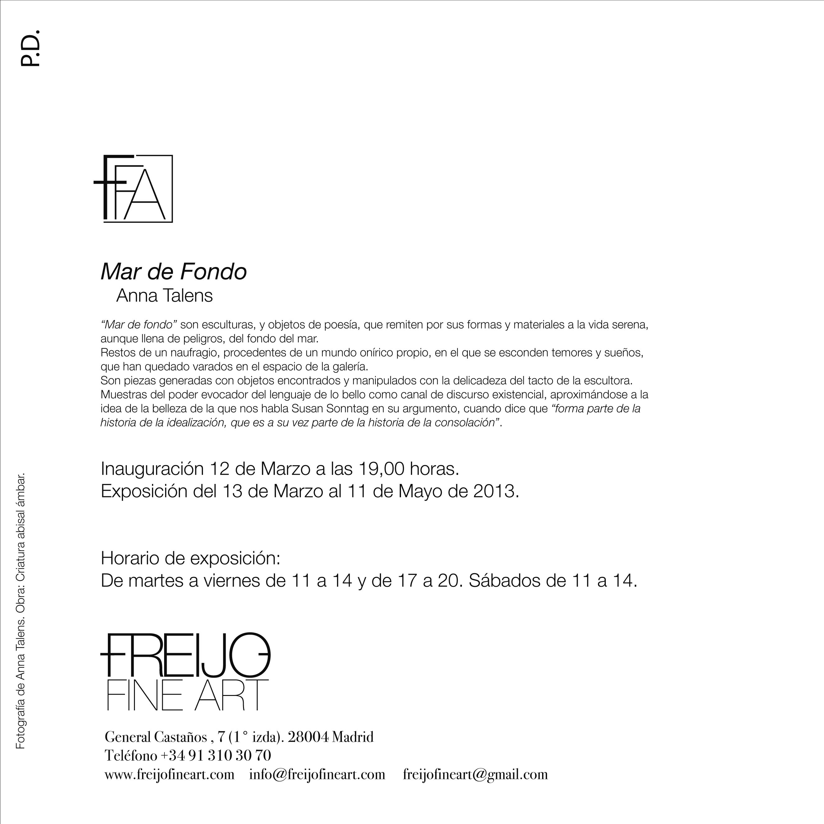 Invitation to the opening