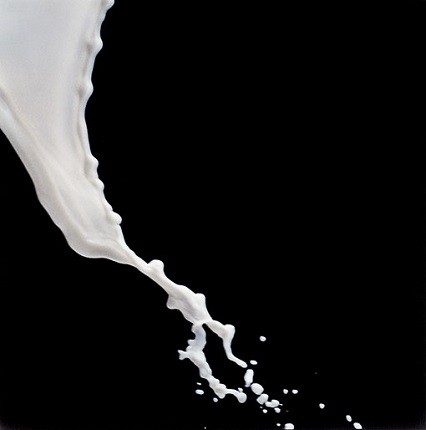 "Spilled milk No. 7", 2000. Inkjet on Hahnemühle cotton paper. 100 x 100 cm Ed. of 3 copies. 2/3