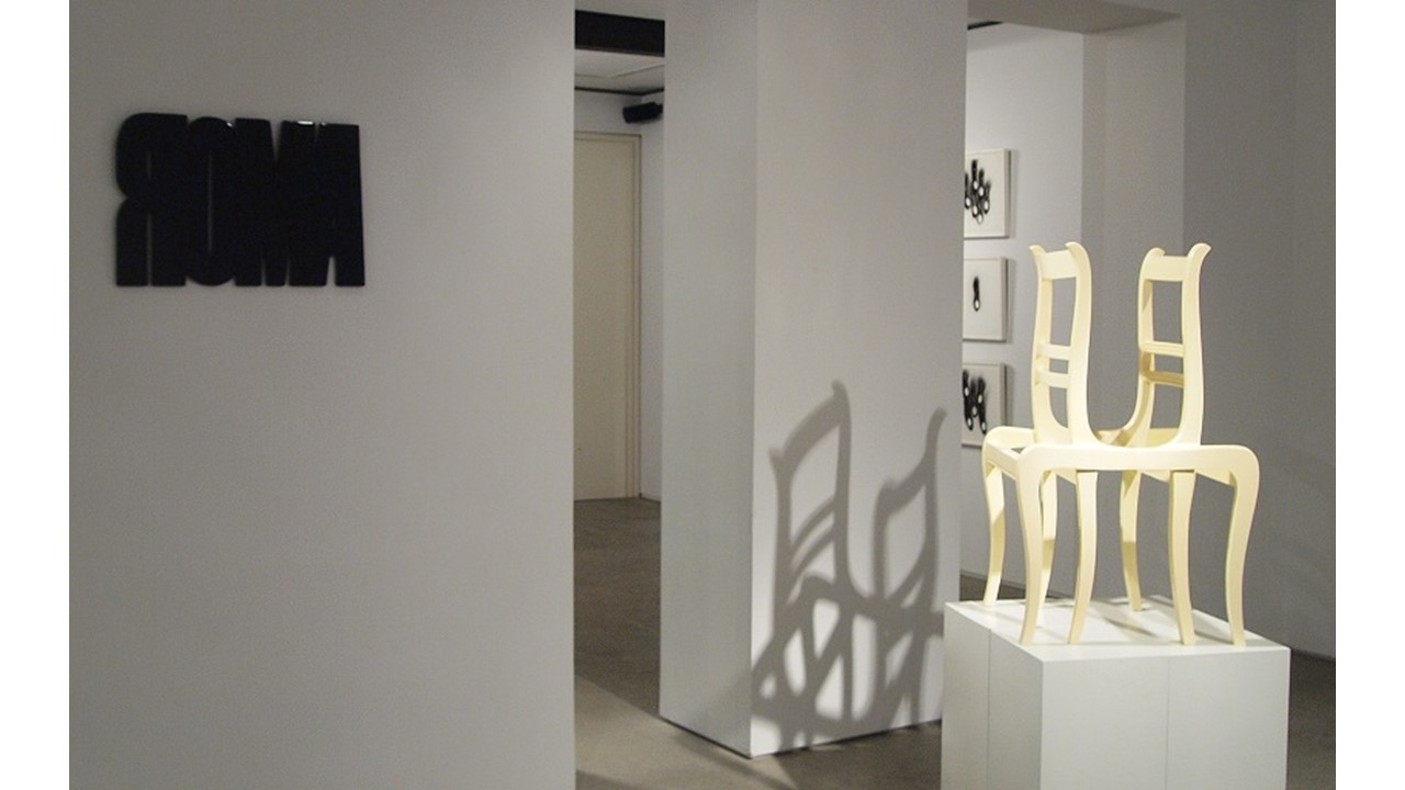 Installation view.