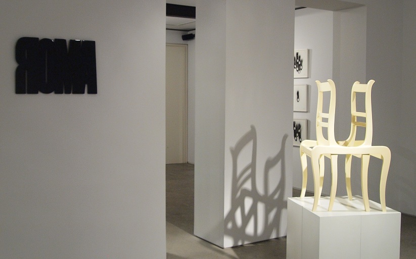 Installation view.