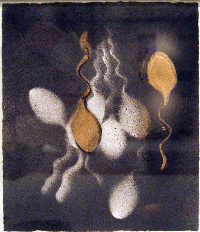 Series of drawings entitled "Origin".
