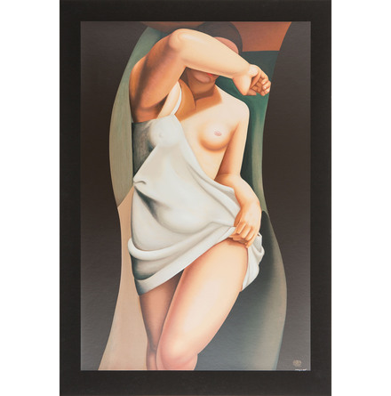 "Le Modele", 1925. Serigraphy, 1991. 118 x 81,2 cm.