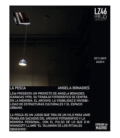 Invitation to the opening in LZ46, Freijo Gallery. November 7 at 8 pm