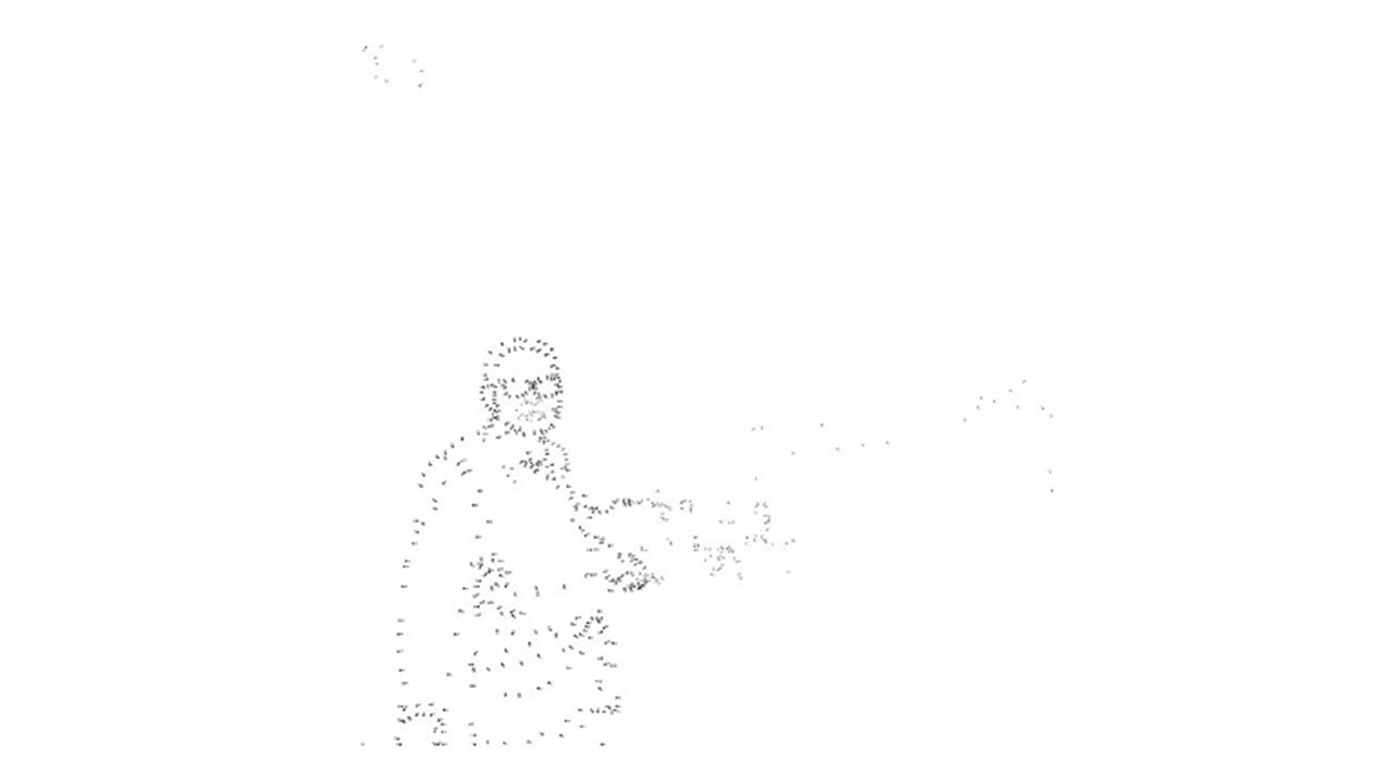 "Antonio Bonadies, papá, 13 de junio de 1917" de la serie "Unir los puntos para encontrar la raíz", 2019.