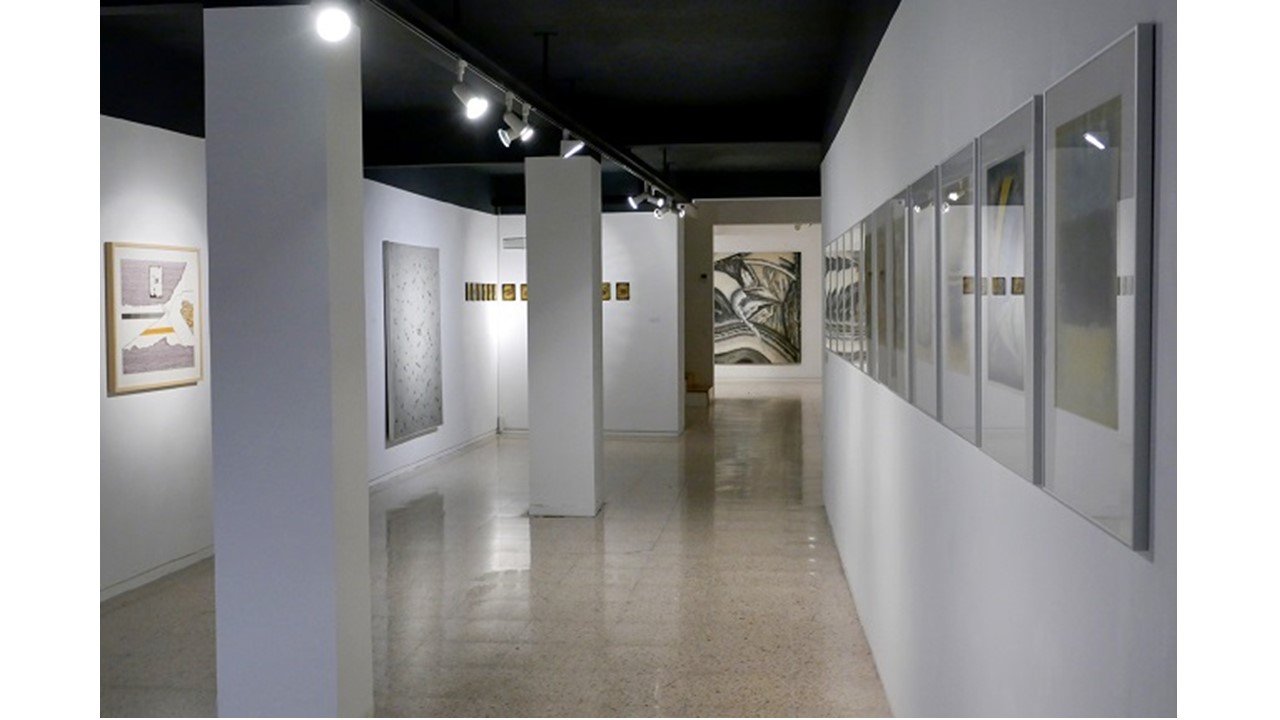 Installation view.