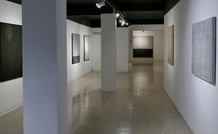 Installation view.
