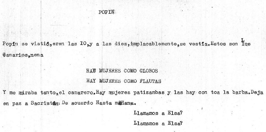 "Popin". Documento original.