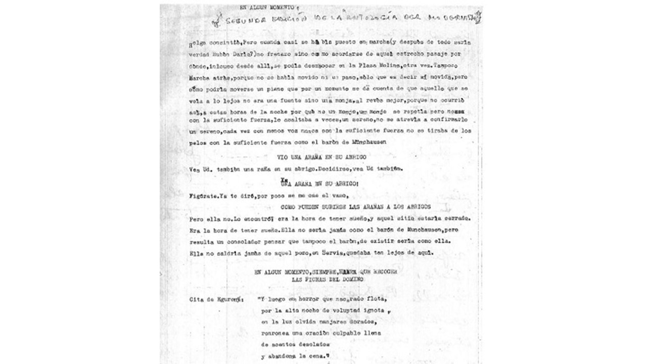 "At some point." Original document.