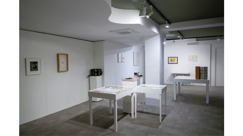 Vista de la exposición  "TEXT [NO TEXT]" dentro del programa LZ46, en Galería Freijo, 2020.