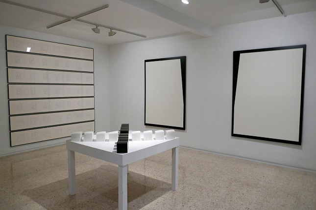 Installation view.