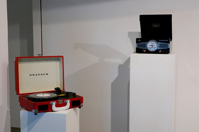 Installation view.