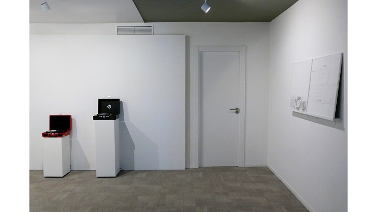 Installation view.