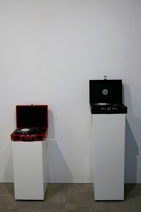 Installation view.