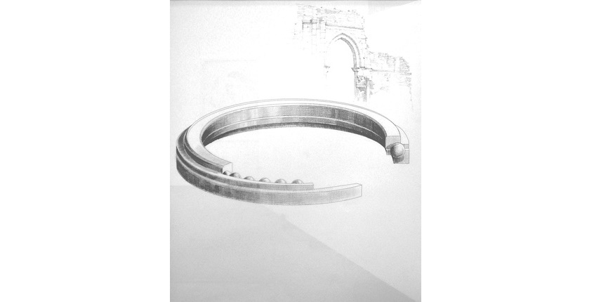 "Le genou de Claire 5", 2005. Impresión digital y grafito sobre papel. 63 x 53 cm. Pieza única. Galería Freijo en colaboración con Estrany-de la Mota.