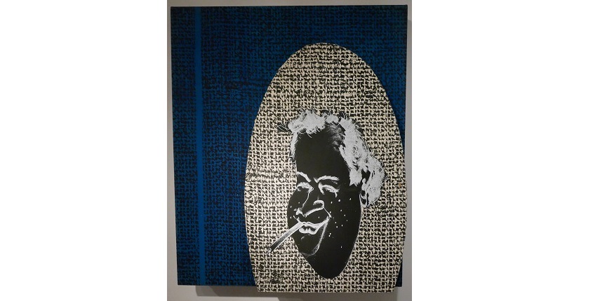 Meyer Vaisman. "Souvenir", 1987. Tintas proceso sobre lienzo. 113 x 94 x 18 cm