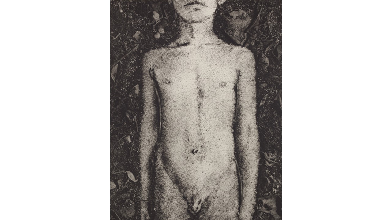 Vik Muniz. "Youth (Gaspar)", 1998. Silver gelatine print. Ed. 4/5. 132 x 104 cm