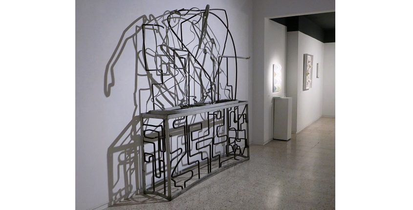 Vista de la exposición "Metáforas Latinoamericanas [dos]" en Galería Freijo, 2020.