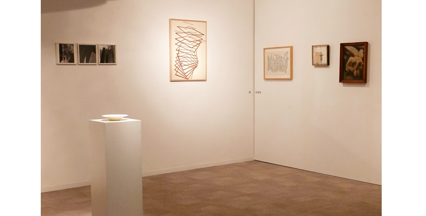 View of the exhibition "The personal is political, art made by Latin American women".