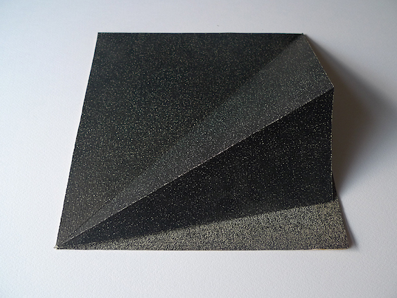 "Self-censored dialogue between two squares", 1976