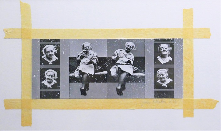 "Basic document", 1975. Mixed media. 21,5 x 32 cm.