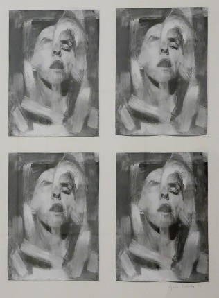 "Documento básico", 1976. Técnica mixta. 68 x 53,5 cm.