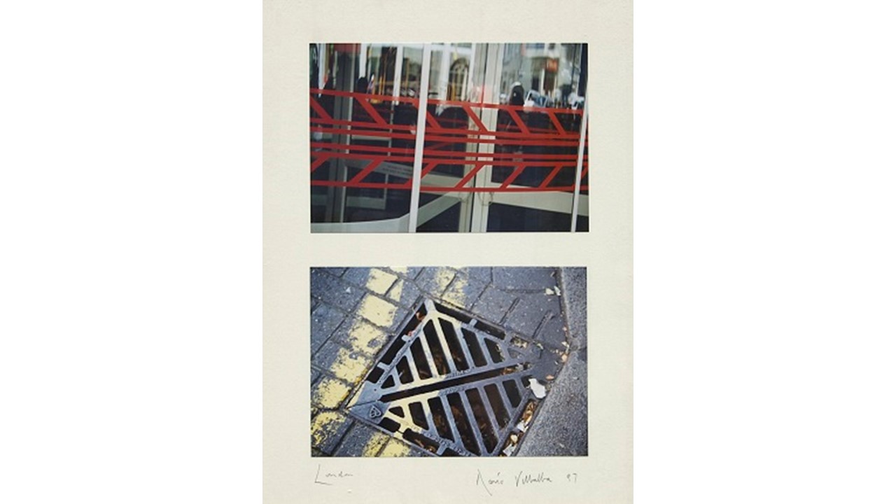 "Londres [Documento básico]", 1997. Fotografía procesada en color. 52 x 39,5 cm