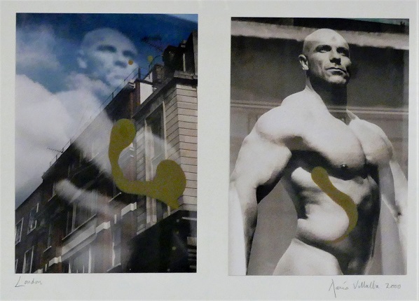 "Londres [Documento básico]", 2000. Técnica mixta. 39 x 52 cm.