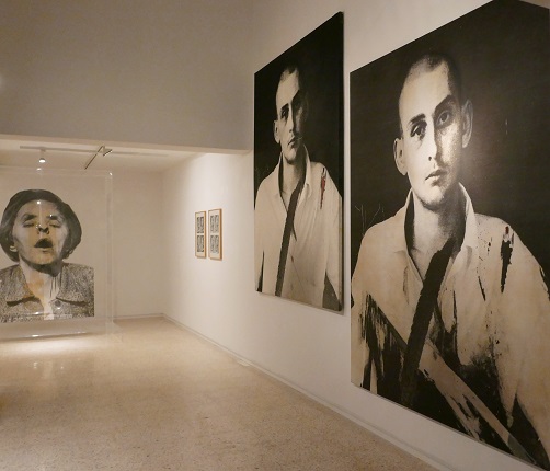 Installation view.