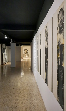 Installation view.