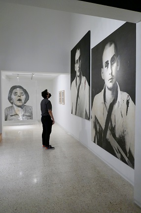 Installation view.