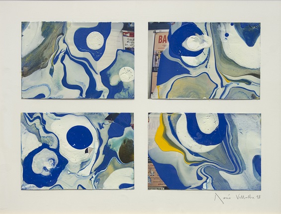 "London [Basic document]", 1998. Mixed media on processed colour photograph. 53 x 68 cm.