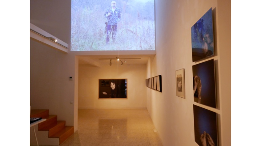 Vista de la exposición "Famosos y anónimos. Retratos" dentro del marco del Festival Off de PhotoESPAÑA 2022.