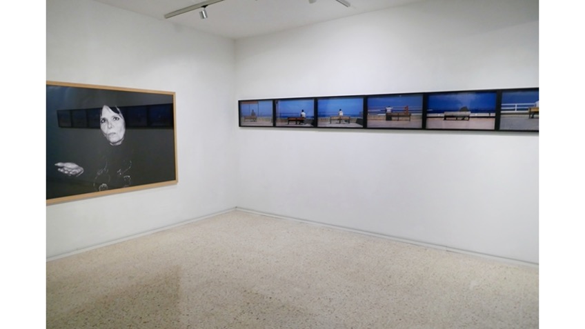 Vista de la exposición "Famosos y anónimos. Retratos" dentro del marco del Festival Off de PhotoESPAÑA 2022.