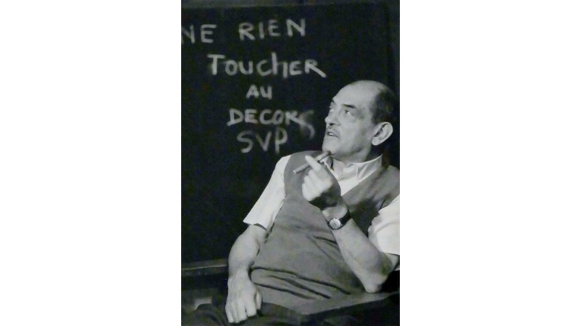 Aldo Palazzi. "Luis Buñuel. El diario de una camarera", 1964. Vintage photograph. 30 x 20 cm.