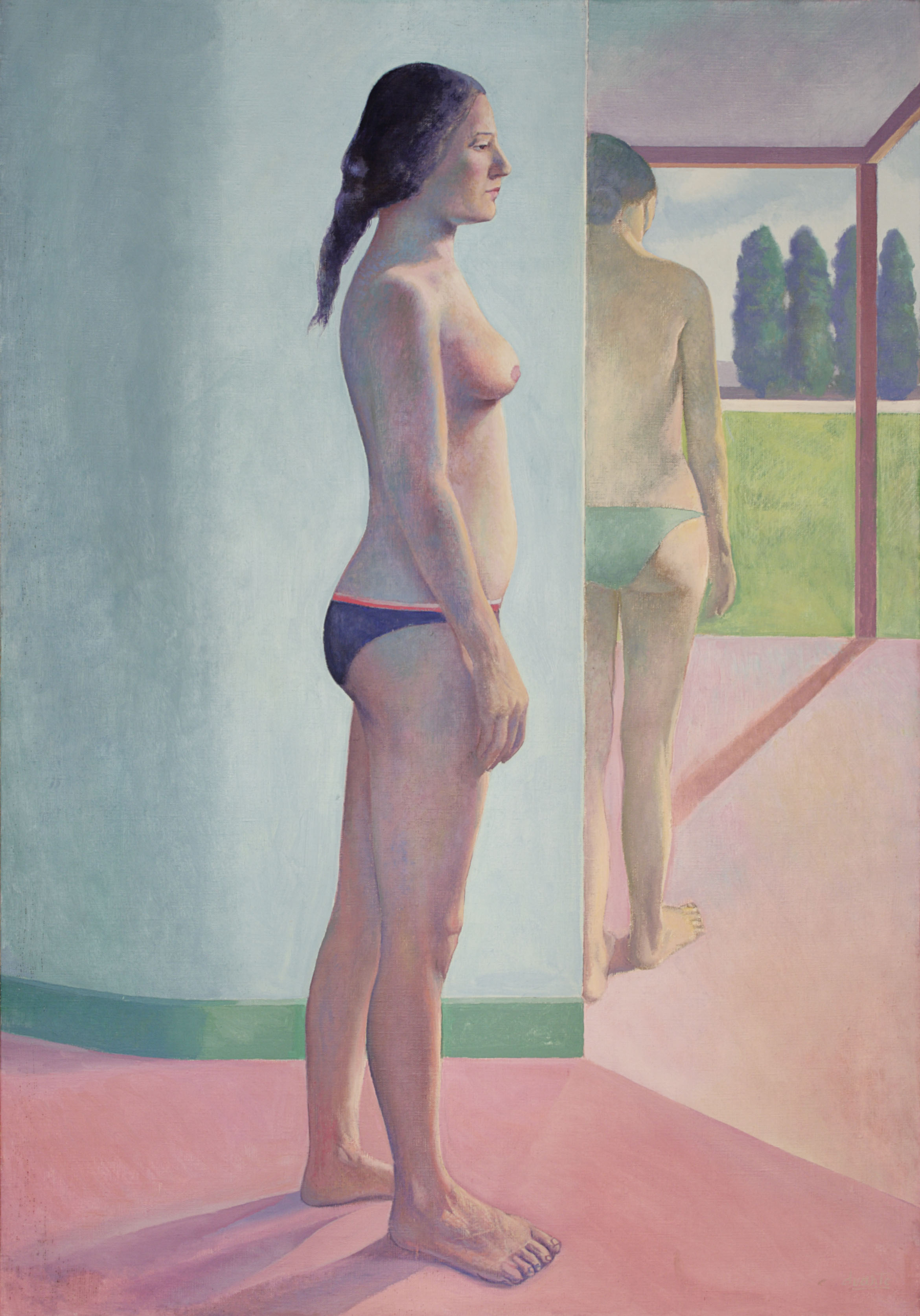 Untitled. 1981. Oil on canvas. 117 x 81 cm.