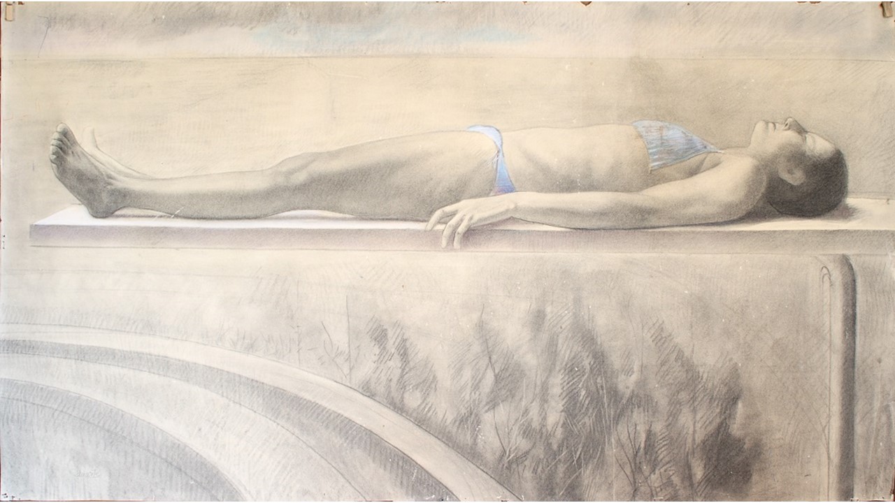 Untitled. 1980. Pencil / paper. 90 x 120 cm.