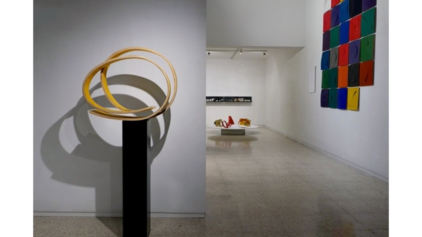 Installation view  of the exhibition "Juan Cuenca, A Story of Many Dimensions" at Freijo Gallery, 2022.