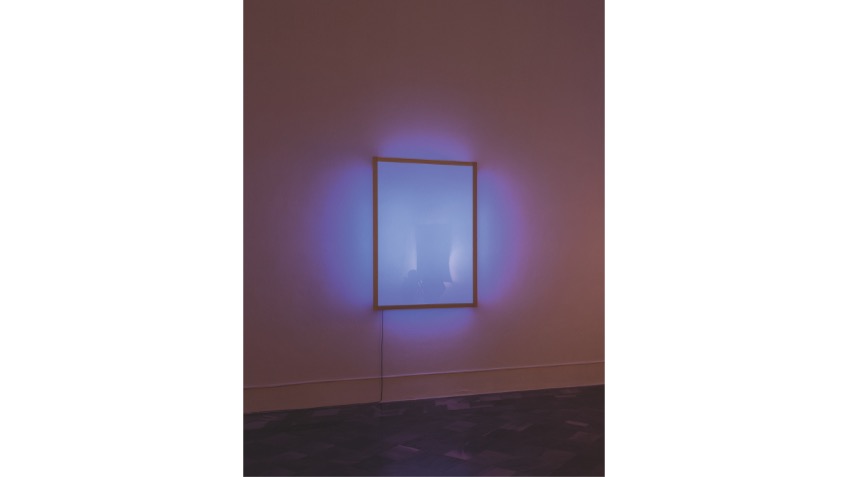 "Night Blue", 1989. 200x135x45 cm