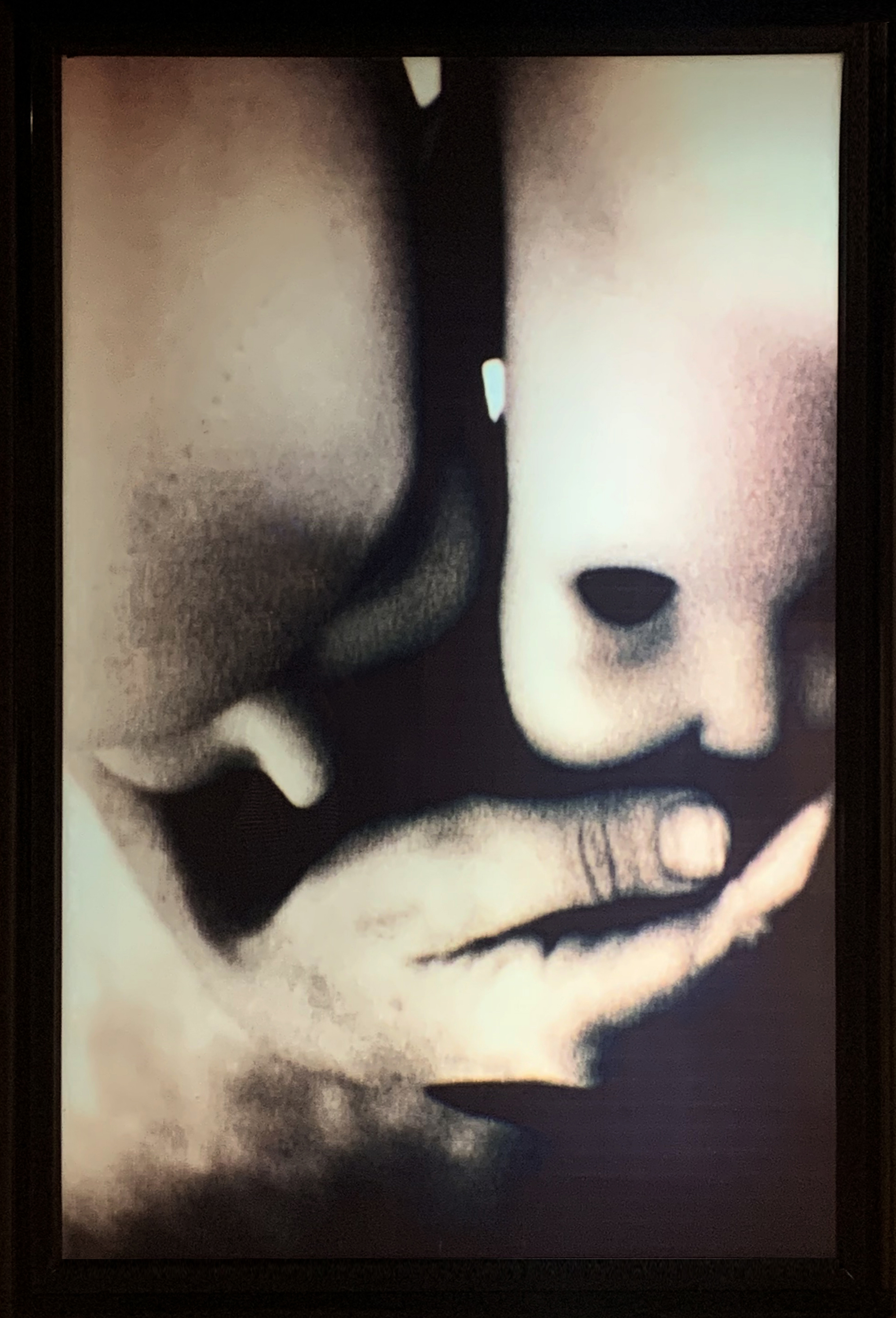 Marisa González. "Clónicos". 1993-97. 93 x 93 x 13 cm