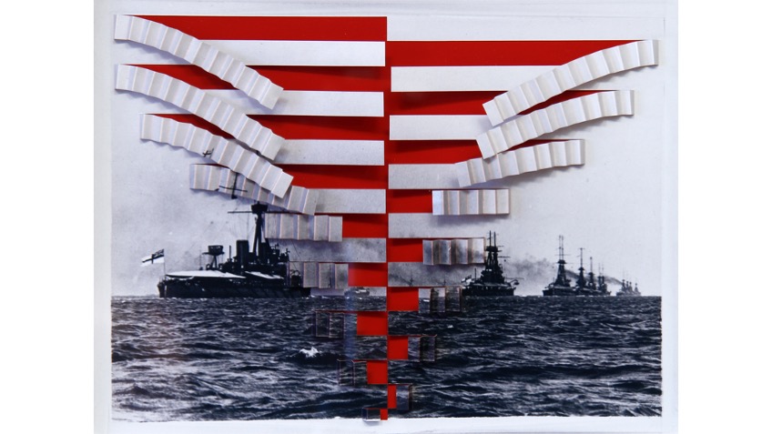 "La Gran Guerra 10", 1999. 36 x 46 x 7 cm.