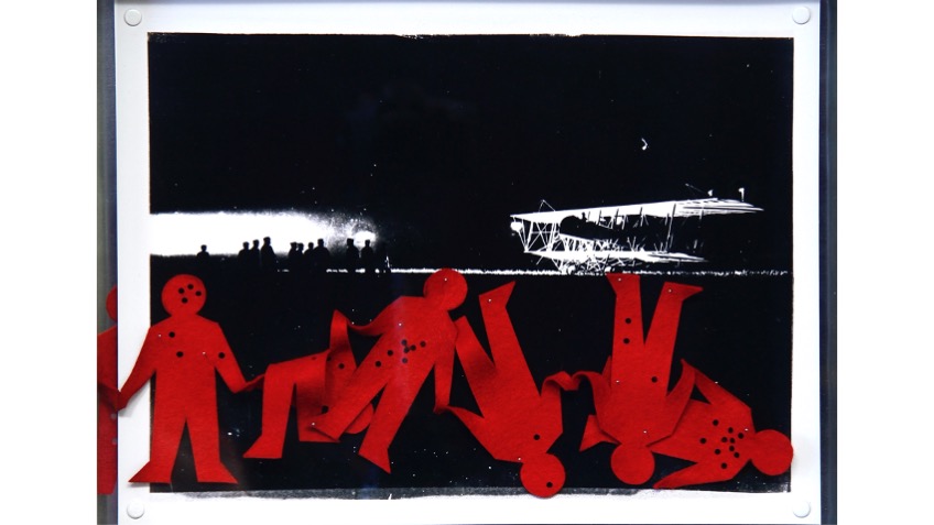 "The Great War 12", 1999. 36 x 46 x 7 cm.