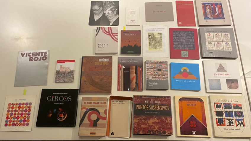 Bibliography of Vicente Rojo. Freijo Gallery, 2023.