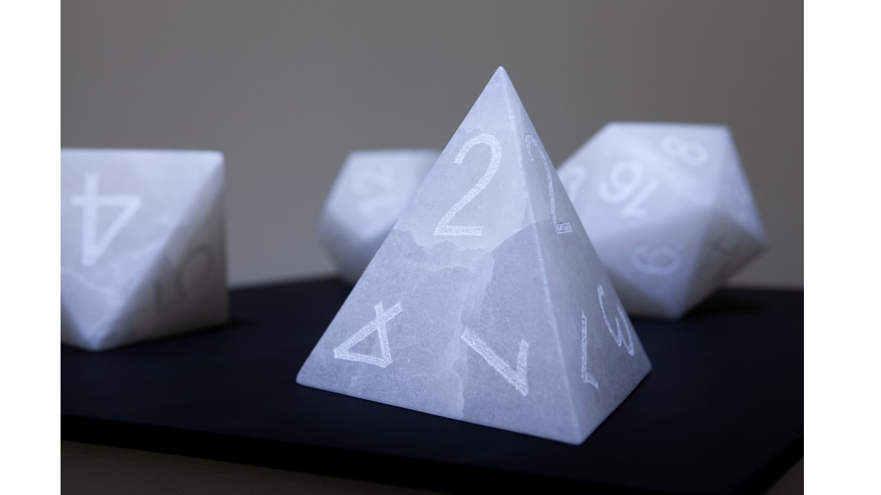 "The clouds (Tetrahedron)", 2023.