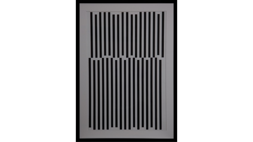 Ode Bertrand. "Le Vertical IV", 1998. 75 x 50cm